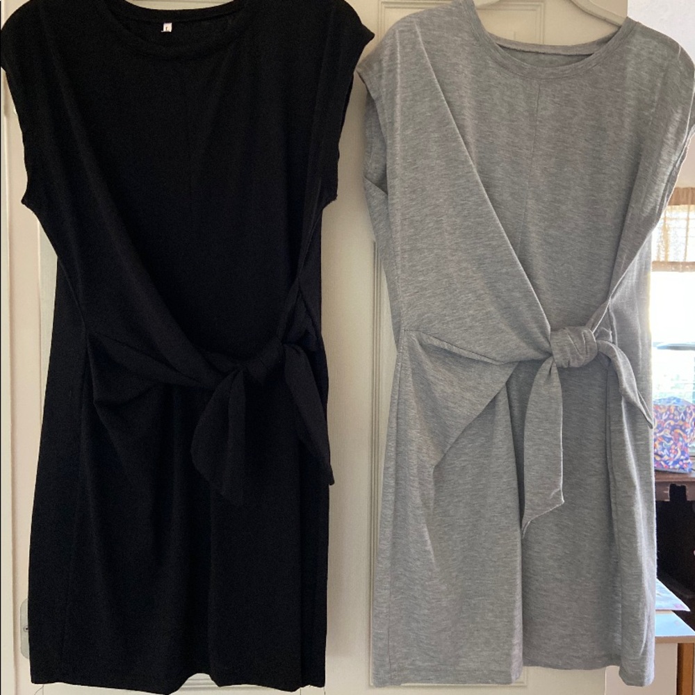 Price Drop! Two knit dresses for the price of one!